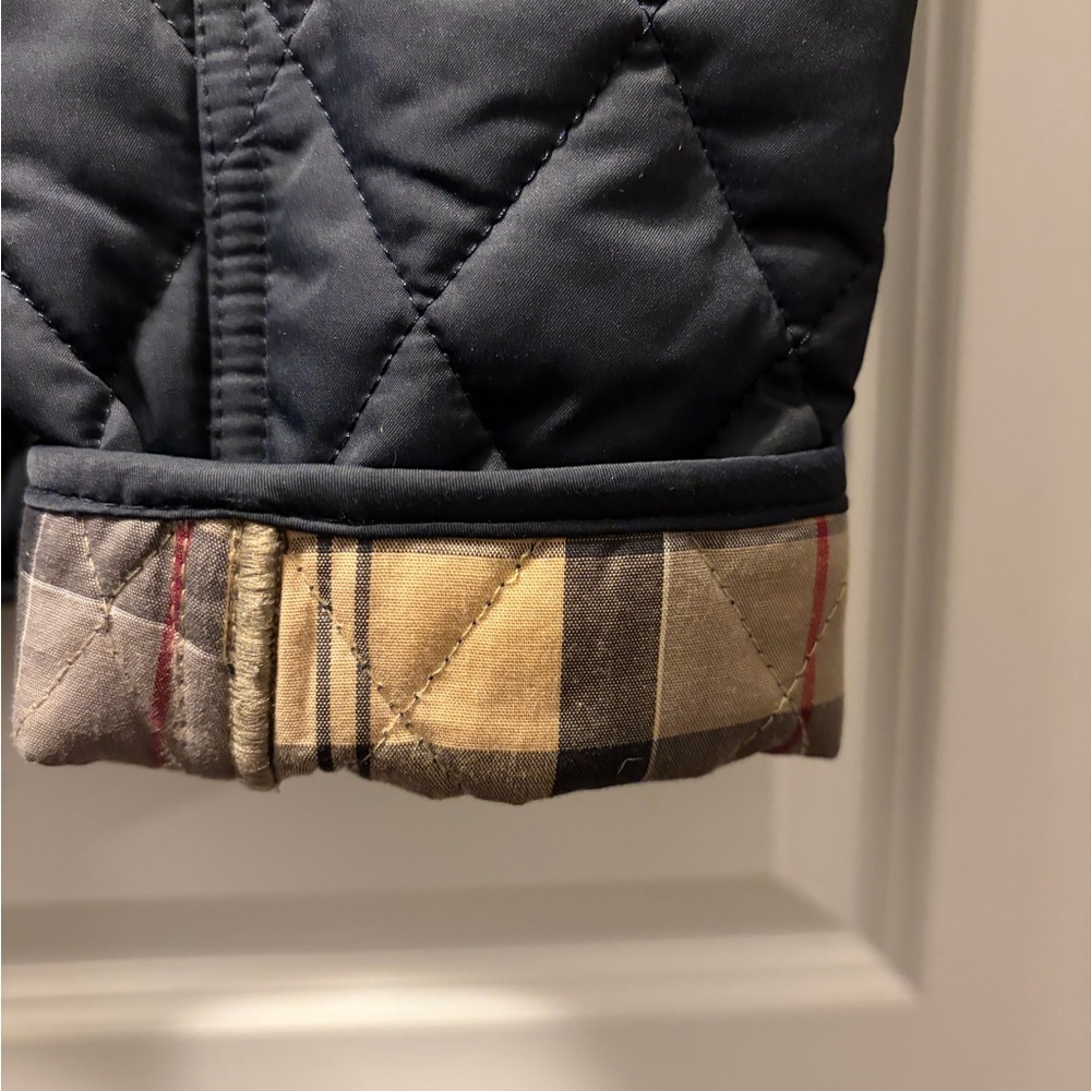 Barbour Black Quilted Jacket 8 Excellent condition - Picture 6 of 6